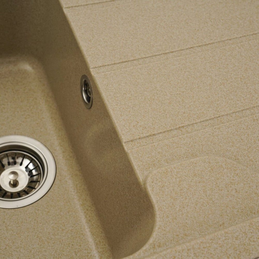 VALESO Гранітна мийка для кухні VALESO VERONA 7850 матова Сафарі Киев - изображение 5