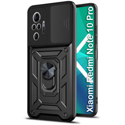 Чохол до мобільного телефона BeCover Military Xiaomi Redmi Note 10 Pro Black (706063) Вінниця - фото 1