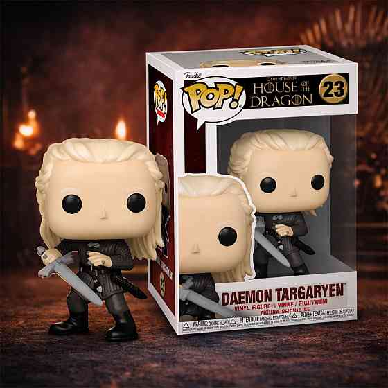 Ігрова фігурка Funko POP! серії Дім Дракона S4 - Деймон Тарґарієн з мечем Днепр