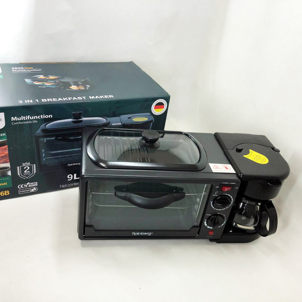 Міні піч-духовка, Електрогриль для сніданку, Духовка електрична піч, Пічка електро настільна KY-35 Івано-Франківськ - фото 6