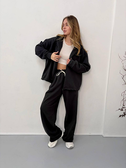 Женский стильный повседневный весенний костюм 100% хлопок Одесса - изображение 4