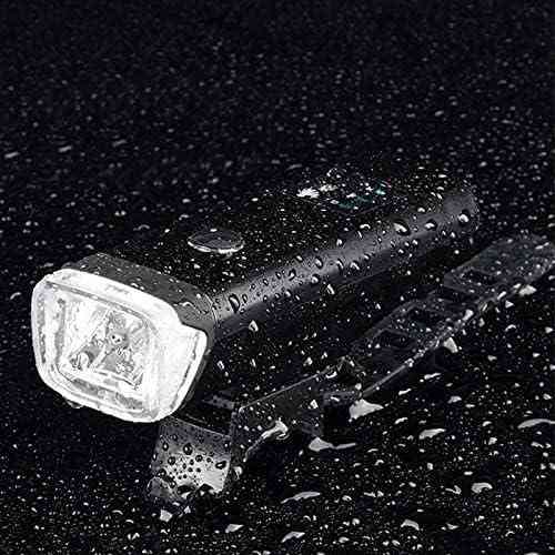 Велосипедный индукционный фонарь со звонком 120дБ 1800мАч HJ-047B Киев