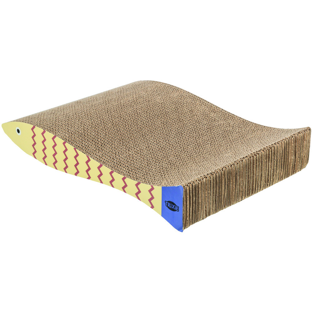 Дряпка Trixie для котів Риба картонна з котячою м ятою 2 шт 40х30х11 см м ятно-кремовий Київ - фото 2