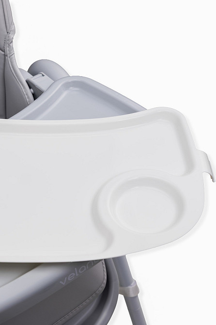 Стул для кормления ребенка VELANO Nexi, light grey Киев - изображение 7
