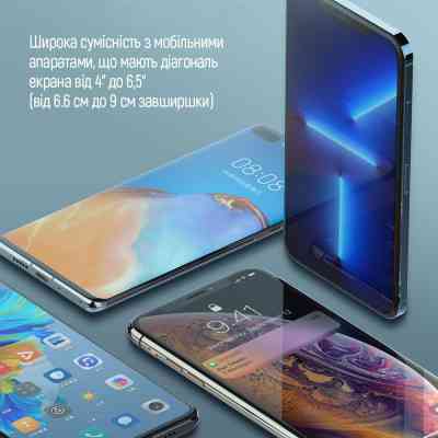 Універсальний автотримач ColorWay Air Vent Car Wireless Charger 15W Black (CW-CHAW038Q-BK) Вінниця