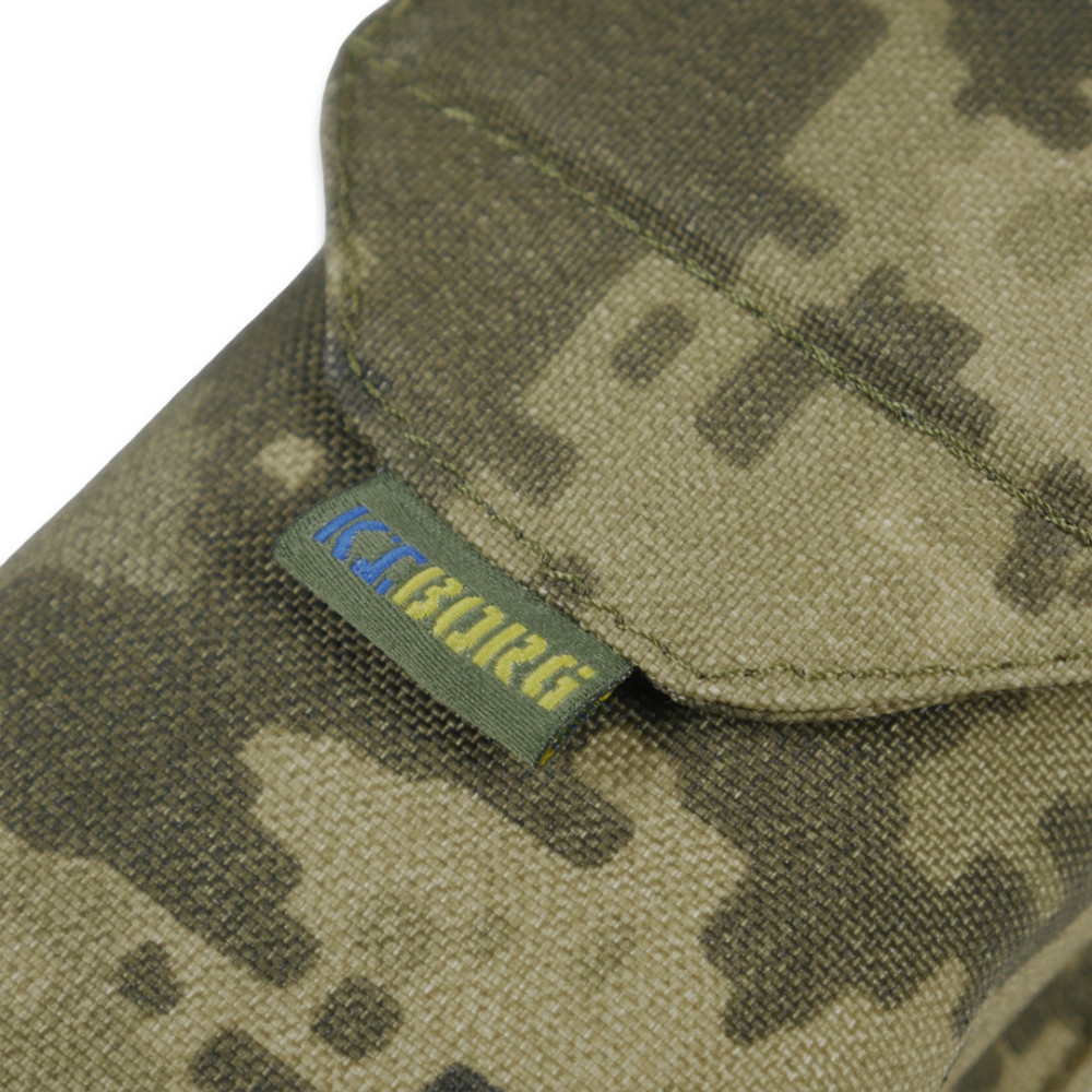 Тактичний підсумок під 2 магазина KIBORG GU Double Mag Pouch Pixel. Підсумок для магазинів піксель Київ - фото 7