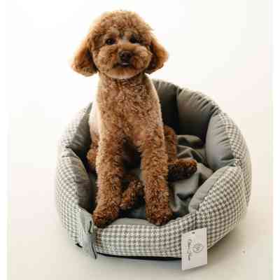 Лежак для тварин Chloe&apos;s Home Берлін М сірий (CLH5576) Вінниця