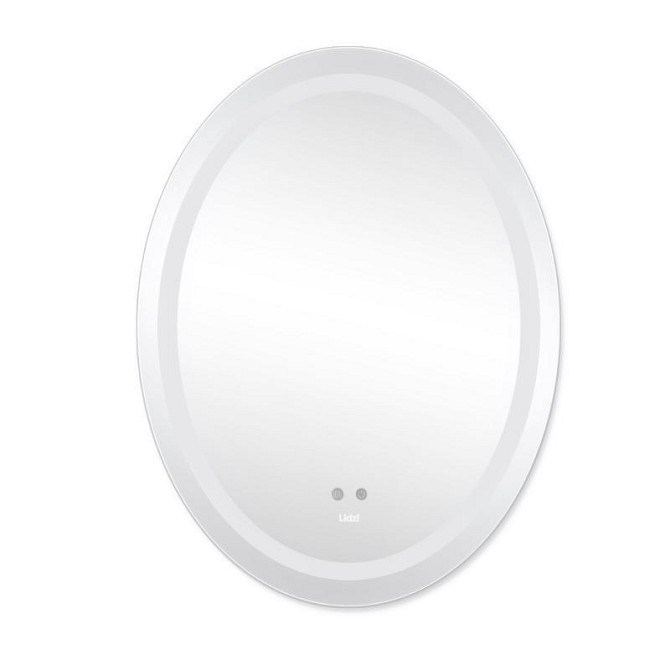 Дзеркало овальне для ванної Lidz Vida 700х500 з LED-підсвіткою Touch, з антизапотіванням, LD78LF5070 Харків - фото 3