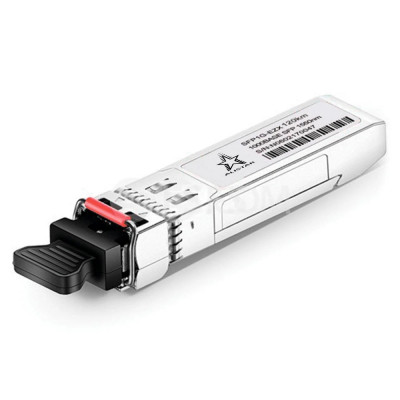 Модуль SFP Alistar Модуль SFP 1000BASE-BX 1SM WDM LC 120KM TX1490/RX1550nm DDM (SFP-1G-BX-U-L120) Вінниця - фото 1