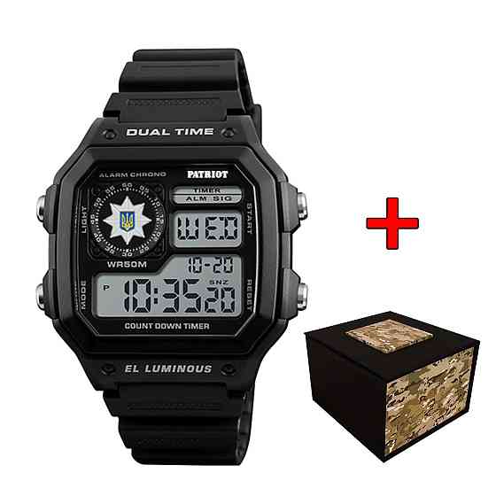 Patriot 010BKPO Поліція Чорні + Коробка. SBR Київ