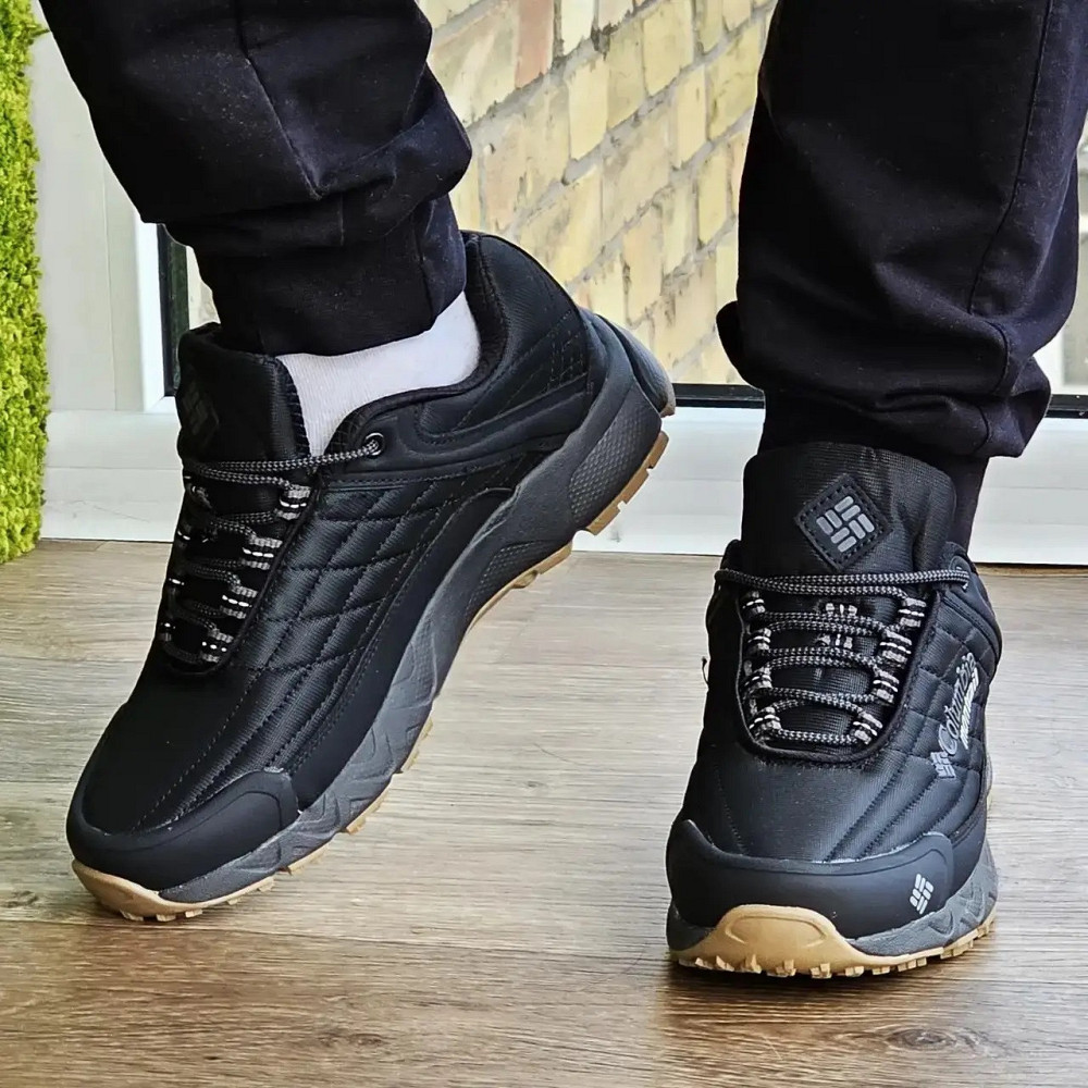 Мужские Зимние ТЕРМО Кроссовки Чёрные Гортекс Зима (размеры: 41) - 86-1 Днепр - изображение 3