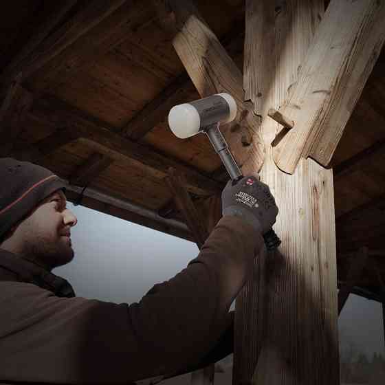 Молоток безінерційний HALDER Supercraft 3377 з прогумованою ручкою, Ø=50 мм, m=1150 г, І=315 мм Одеса