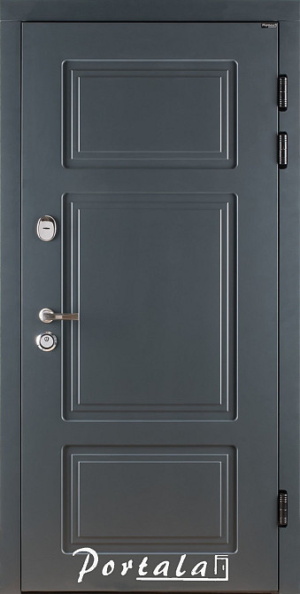 Двери уличные, МДФ-покраска по RAL,серия ТРИО, модель БЕЛФАСТ Киев - изображение 1