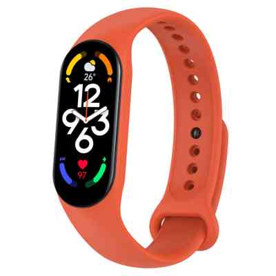 Ремешок для фитнес браслета BeCover Silicone для Xiaomi Mi Smart Band 7 Orange (707482) Винница