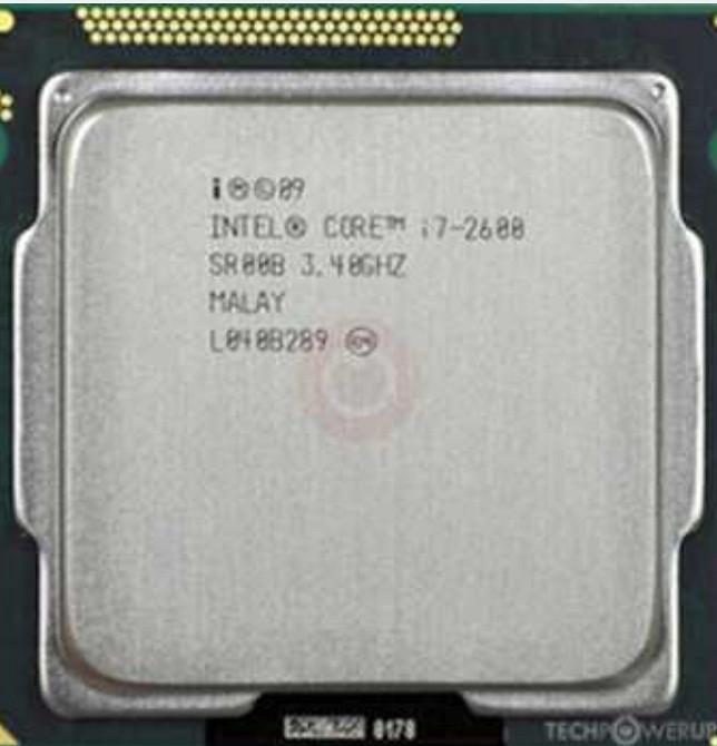 Процессор Intel Core i7-2600 4(8)*3.4-3.8Ghz HD Graphics 2000 s1155. Харьков - изображение 1