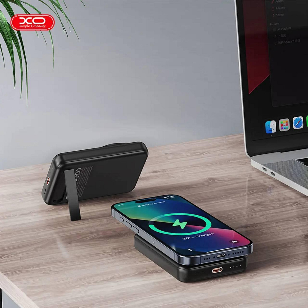 Універсальна мобільна батарея XO PR264 10000 mAh Black (PR264.black) ( Чорний ) Харьков - изображение 4