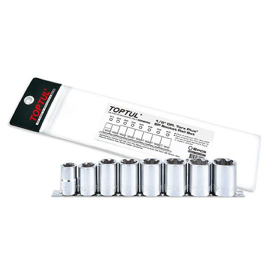 Набір головок Torx Plus EP 1/2" EP18-EP32 8ед. TOPTUL GAAG0810 Одеса - фото 1