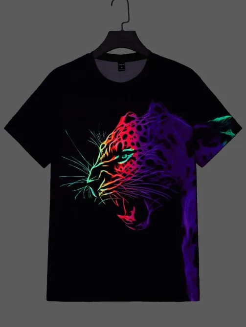 Футболка чоловіча с принтом  48 Чорний 2664093639 Дніпро - фото 1