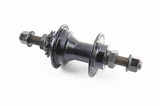 Втулка задня BMX алюмінієва 14Gx48H драйвер 9т, вісь 14мм, кріпл. гайка, чорна KT-M89R Київ