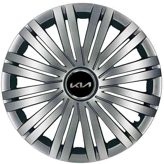 Автомобильные модельные колпаки R17 Kia NEW 502 4шт, SJS, серебристые Винница