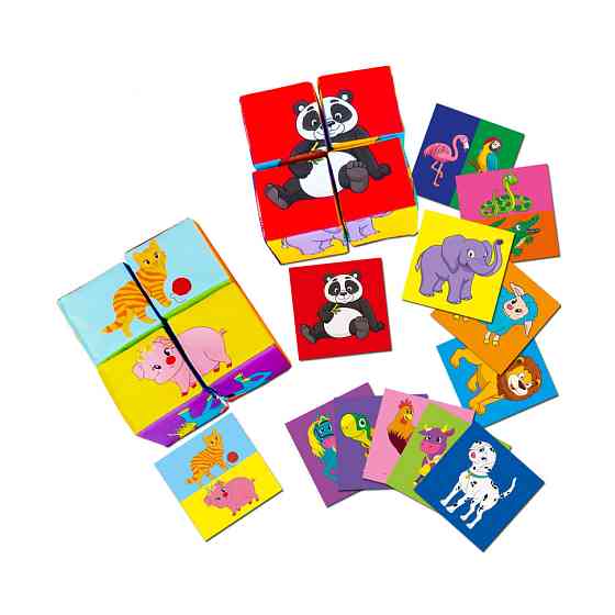 Набор мягких кубиков 