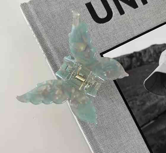 Заколка-крабік метелик Смела