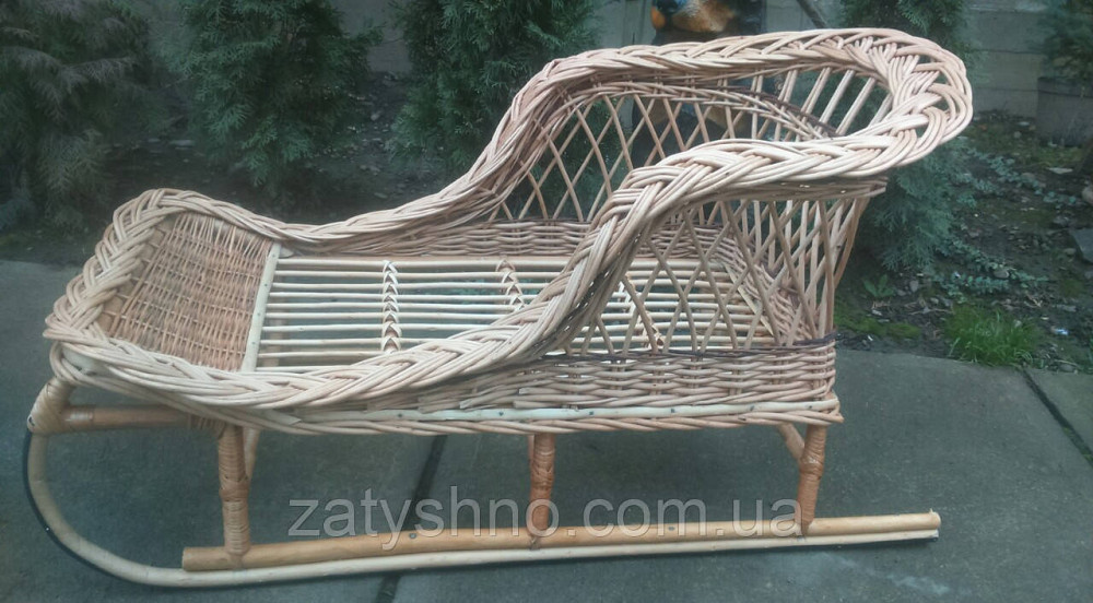 Санки плетеные из лозы Киев - изображение 4