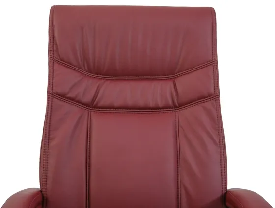 Офісне Крісло Керівника Richman Бургас Fly 2223 Хром М3 MultiBlock Бордовий Київ