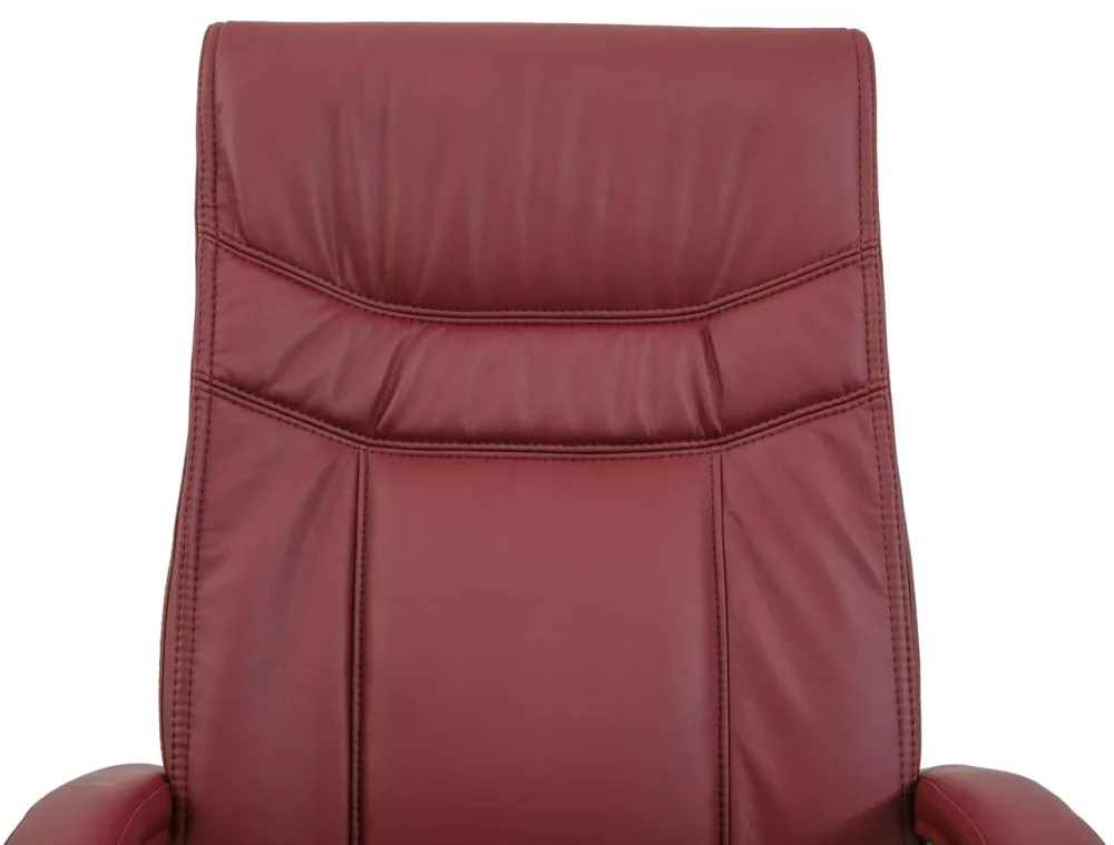 Офісне Крісло Керівника Richman Бургас Fly 2223 Хром М3 MultiBlock Бордовий Київ - фото 5