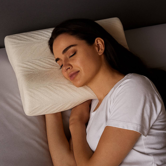 Ортопедическая подушка для сна 50х30х9см SBR Киев