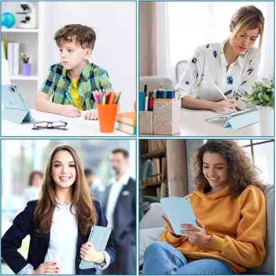 Чехол для планшета BeCover Tri Fold Hard Apple iPad Mini 7 2024 Light Blue (712453) Винница