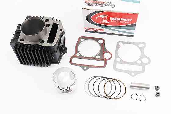 Циліндр к-кт (цпг) 125cc-54мм (палець 14мм, висота циліндра 69мм, висота поршня 39,5мм) Київ