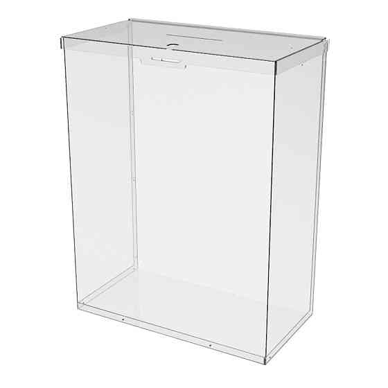 Ящик EKOSTAR с замком для пожертвований и сбора денег 380x200x500. Объем 38 литров Киев