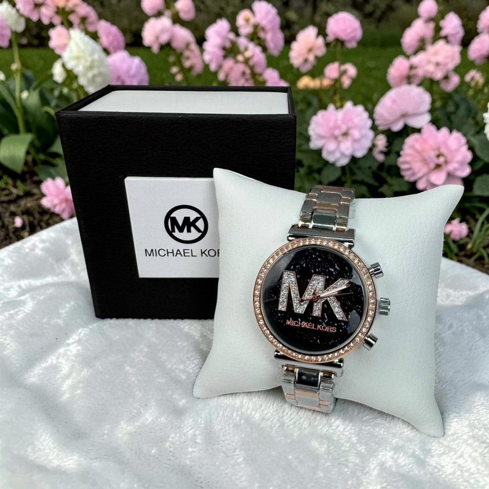 Жіночий наручний годинник Michael Kors стиль. Якісний годинник на руку для дівчат у коробочці Майкл Корс ( 22826 ) Харьков - изображение 2