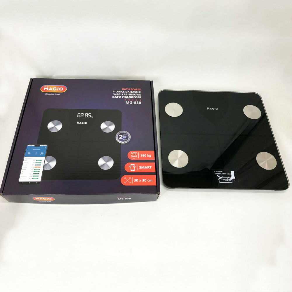 Весы для здоровья и фитнеса MAGIO, Весы для контроля состава тела контроля здоровья и фитнеса HX-55 Ивано-Франковск - изображение 3