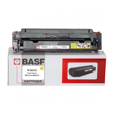 Картридж BASF HP LJ Pro M454/479 6000 ст. Yellow W2032X (BASF-KT-W2032X) Винница - изображение 1