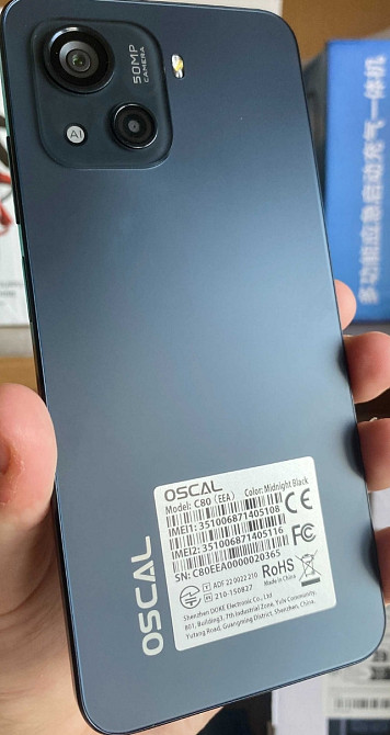 Смартфон Blackview OSCAL C80 8/128 gb Black. Київ - фото 7