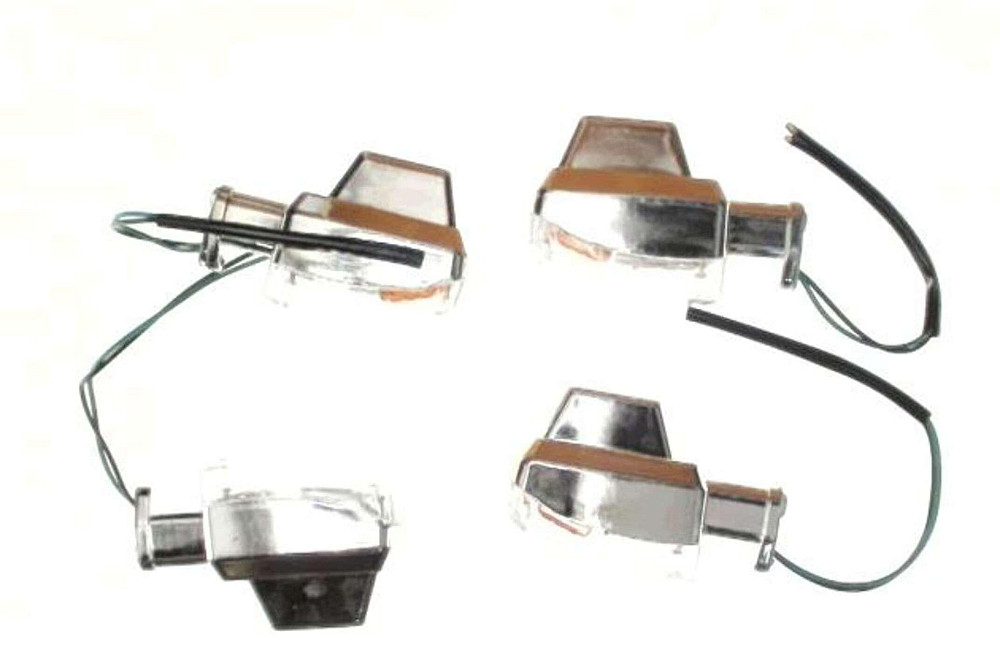 Повороти Delta  Active (прямокутні, хром, 4шт) EVO Київ - фото 1