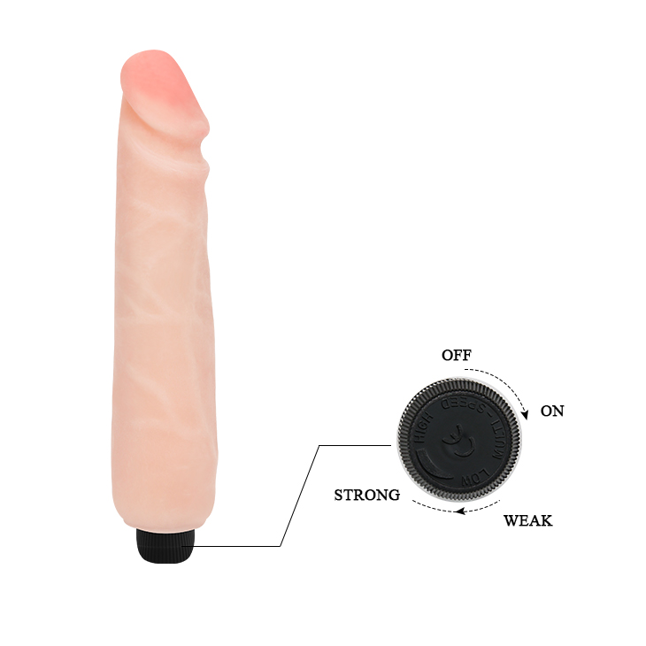 Вібратор BAILE Flexible Вібратор Real Penis Sex Aura Київ - фото 4
