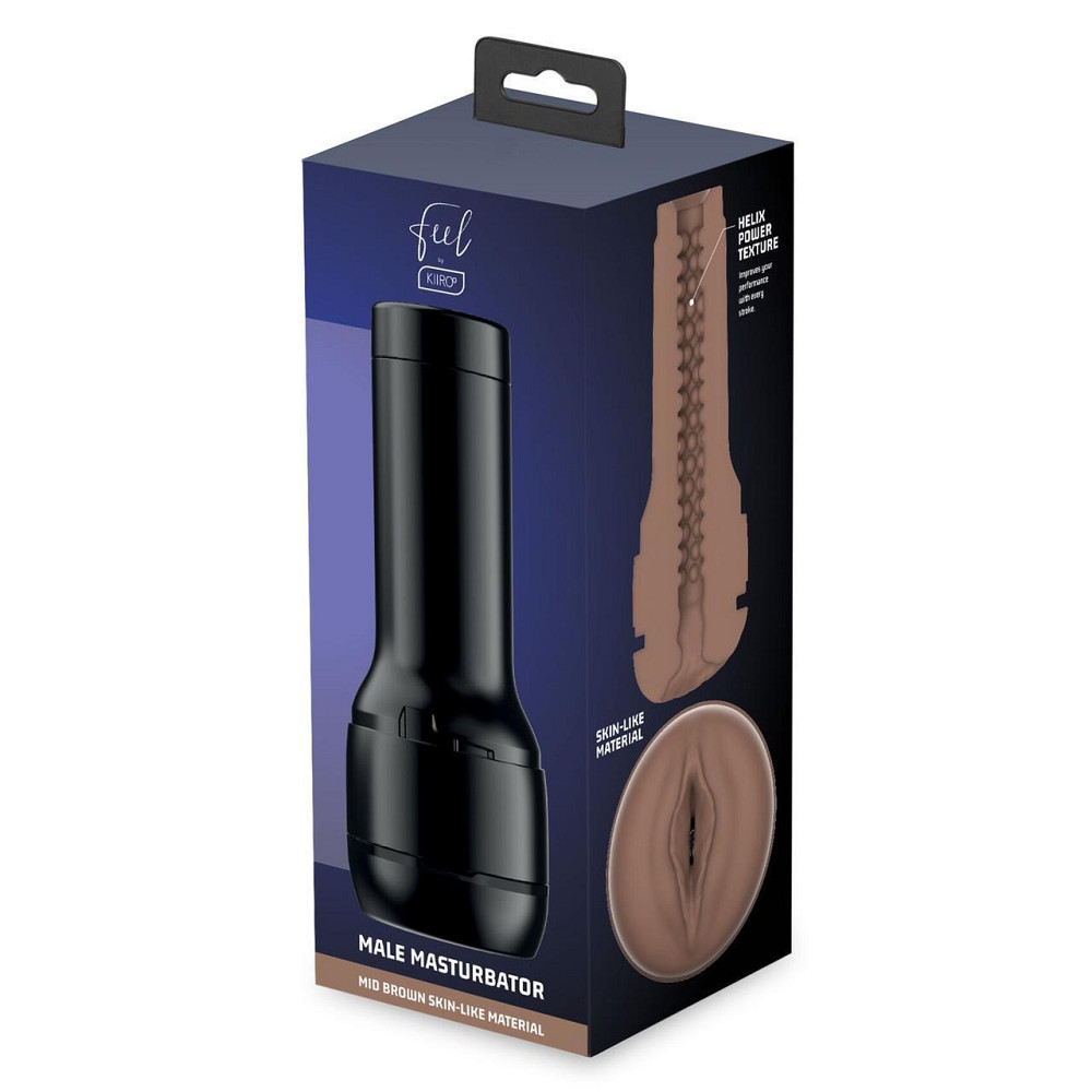 Мастурбатор-вагіна Kiiroo Feel Stroker Mid Brown для секс-машини Kiiroo Keon Sex Aura Київ - фото 5