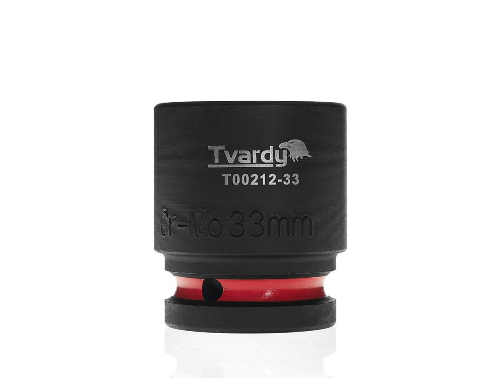 Головка ударна "Tvardy" з хром-молібденової сталі (Cr-Mo)  3/4"  6-гранна 33 мм Київ - фото 1