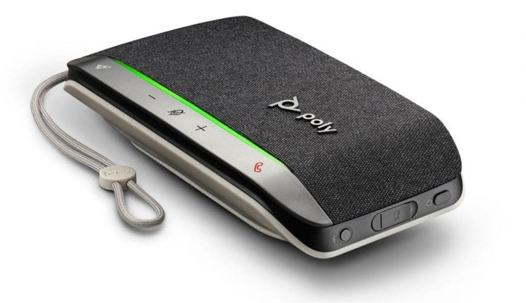 Спікерфон Poly Sync 20+ з адаптером BT700, сертифікат Microsoft Teams, 3 x Bi-Mic, радіус 2 м, USB-C, Bluetooth, сірий Київ - фото 2