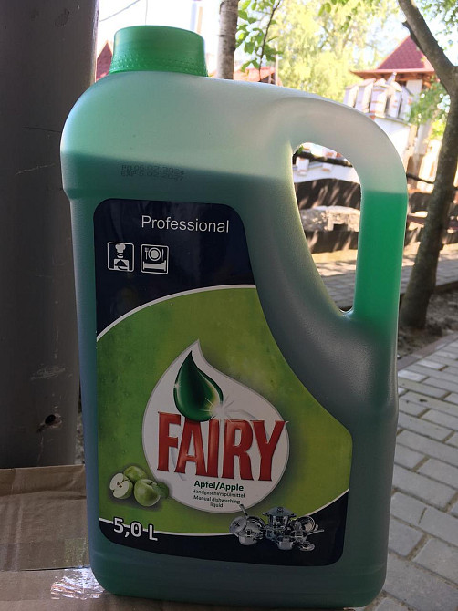 🧴 Средство для мытья посуды Fairy яблоко Professional 5 л – концентрат Киев - изображение 1