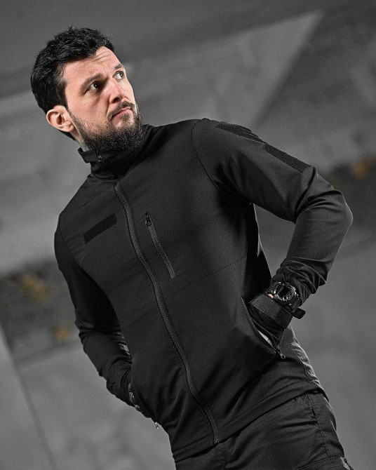 Ветровка paradox (без капюшона) черная полиция ДЛ6292 Одесса - изображение 9