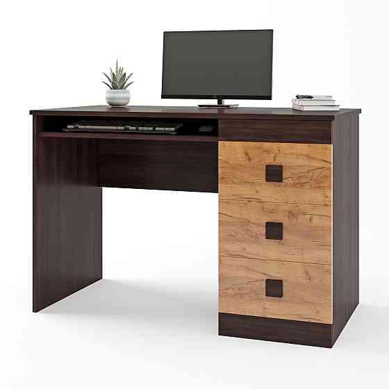 Стіл письмовий Еверест Соната венге темний + дуб крафт золотий (DTM-2175) Львів