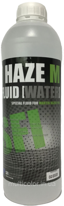 Рідина для генераторів туману Haze "M" Fluid Water 1л Київ - фото 1