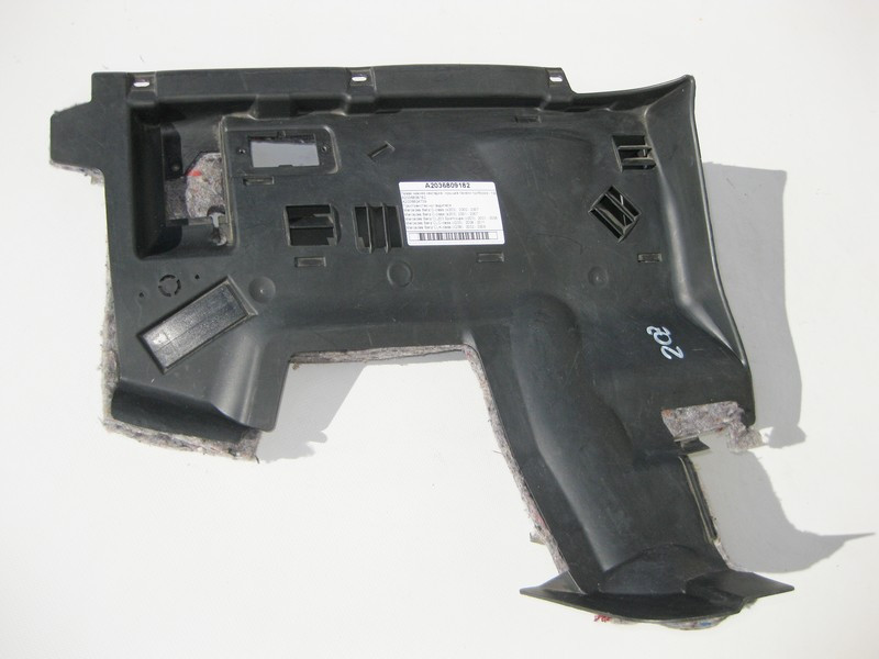 Mercedes-Benz  A2036809182 Ліва нижня накладка - кришка панелі приладів - торпеди C-Class W203 CLC Sportcoupe C203 CLK C209 Одесса - изображение 3