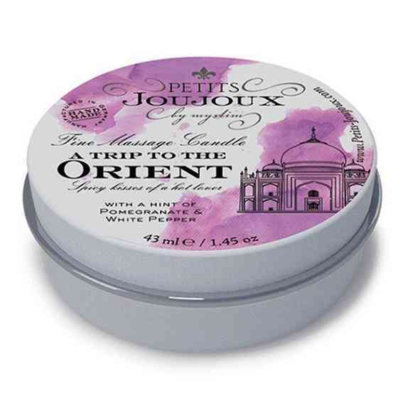 Масажна свічка Petits Joujoux - Orient - Pomegranate and White Pepper (43 мл) з афродизіаками Sex Aura Київ