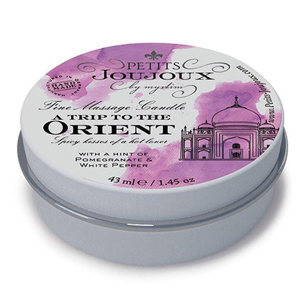 Масажна свічка Petits Joujoux - Orient - Pomegranate and White Pepper (43 мл) з афродизіаками Sex Aura Київ - фото 1