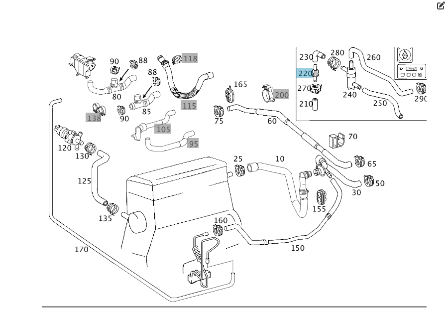 Mercedes-Benz  A0002035664 Клапан рециркуляційного насоса C-class W203 CL C215 S-class short W220 E-class W210 C-class S203 CL203 Sportcoupe CLC C203  Одесса - изображение 9